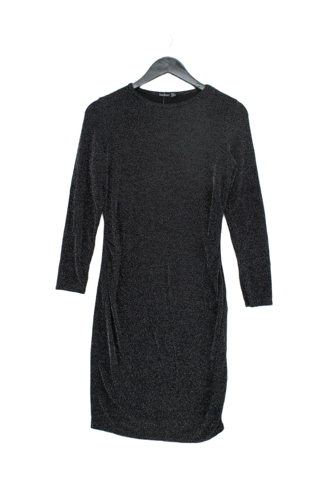 Boohoo Women's Mini Dress UK 12 Black 100% Other