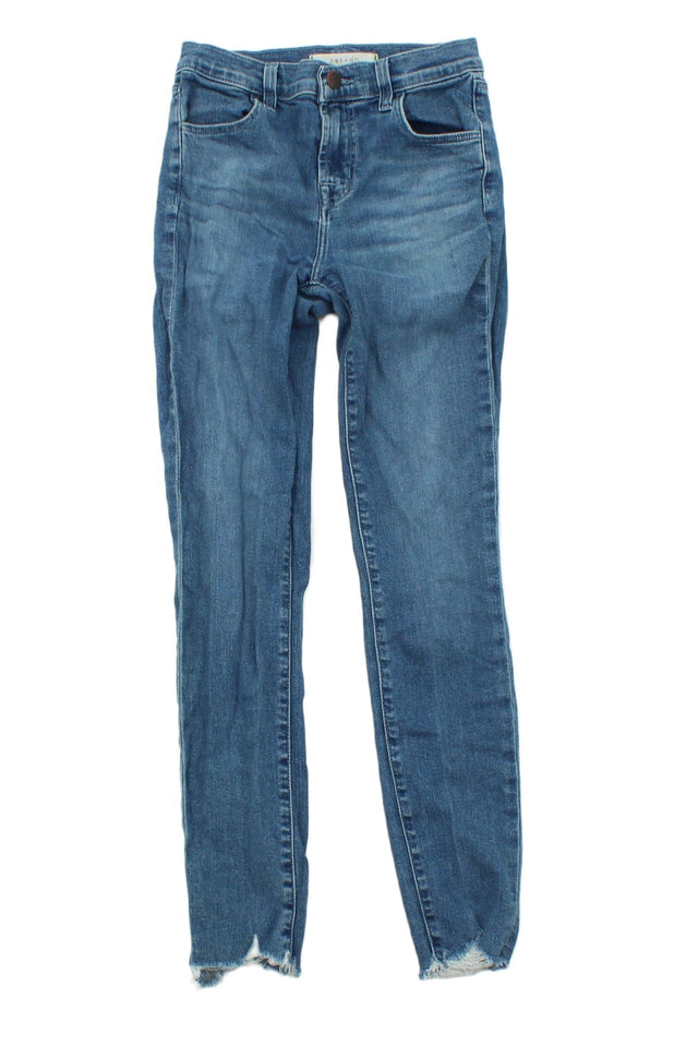 J Brand Women's Jeans W 24 in Blue Cotton with Elastane, Lyocell Modal