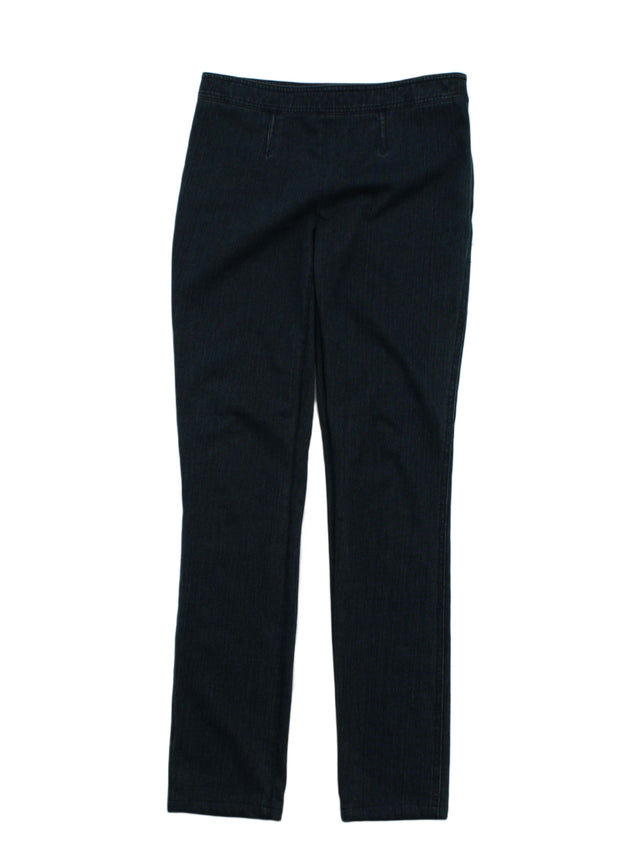Diane Von Furstenberg Women's Jeans UK 2 Blue Cotton with Elastane