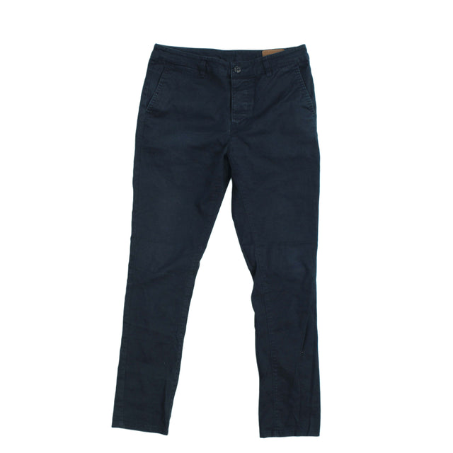 Asos Women's Trousers W 29 in Blue 100% Cotton