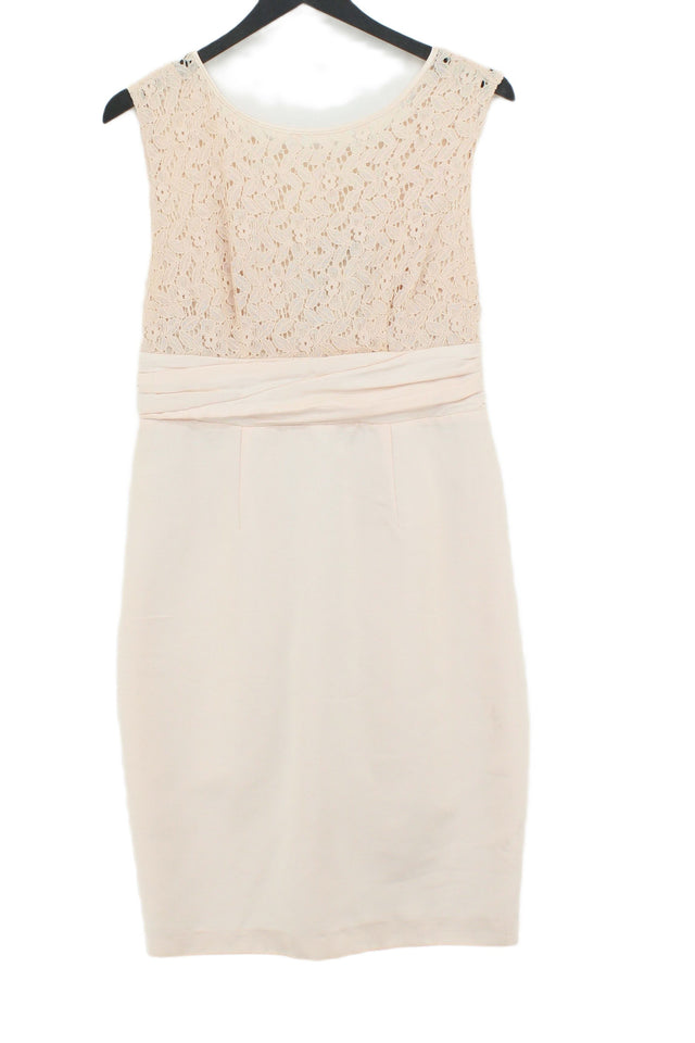 Debut Womens Mini Dress 10 Cream Blend - Other