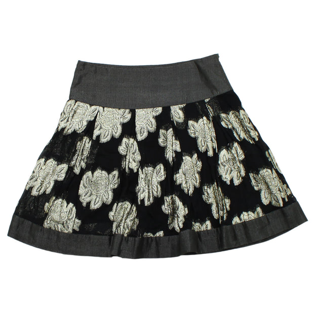 Limited Collection Women's Mini Skirt W 28 in Black 100% Other