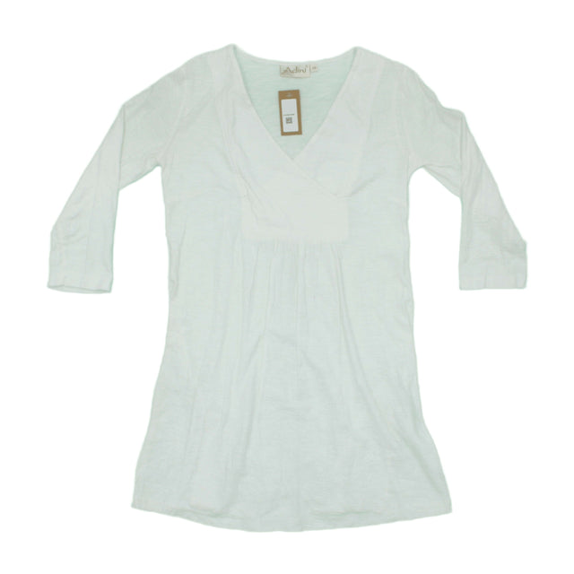 Adini Women's Mini Dress XS White 100% Cotton