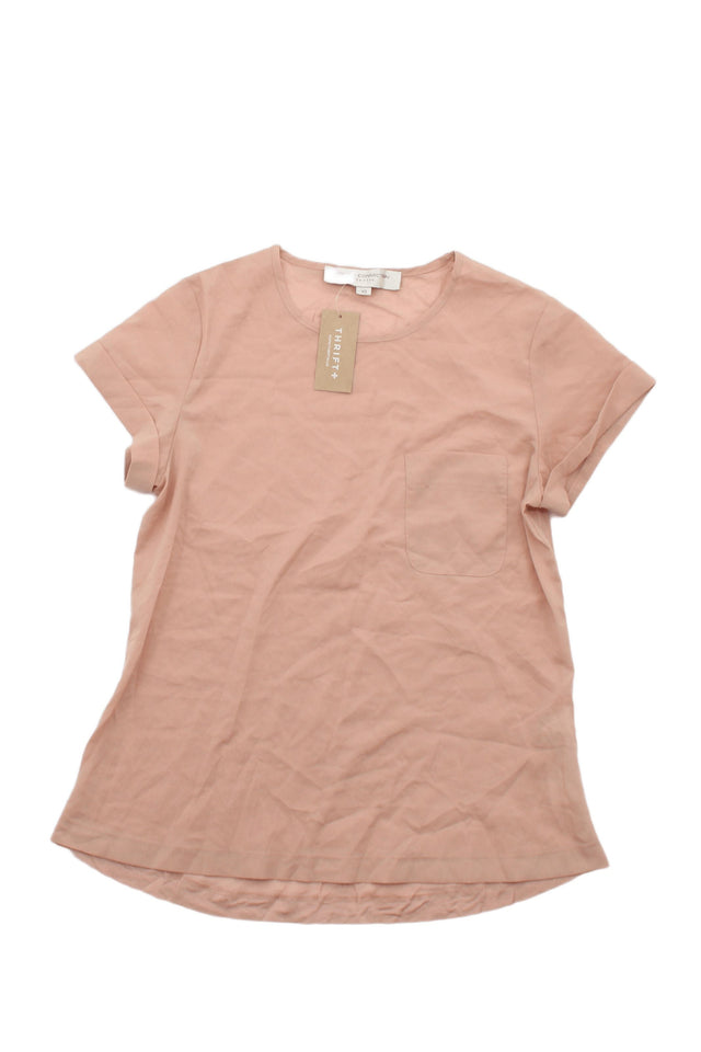French Connection Women's Top XS Pink 100% Polyester
