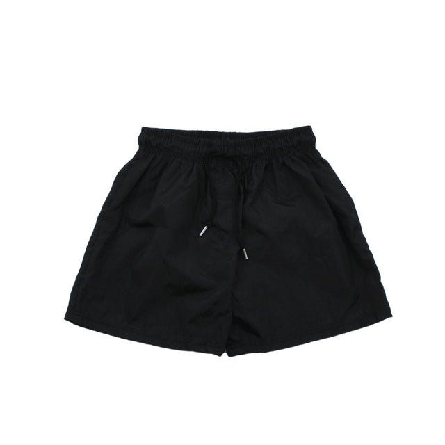 Pretty Little Thing Women's Shorts UK 8 Black 100% Other