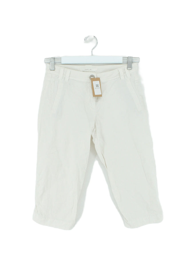 Marc Cain Women's Shorts W 28 in White 100% Other