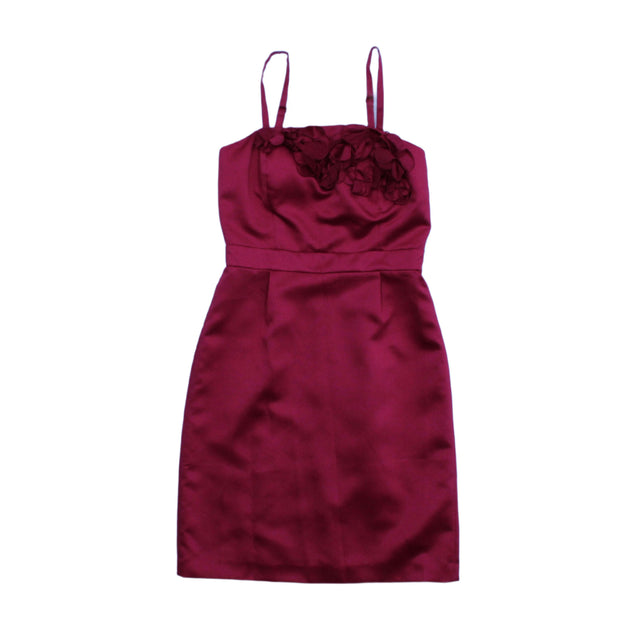 Antonio Melani Women's Mini Dress UK 6 Red 100% Other