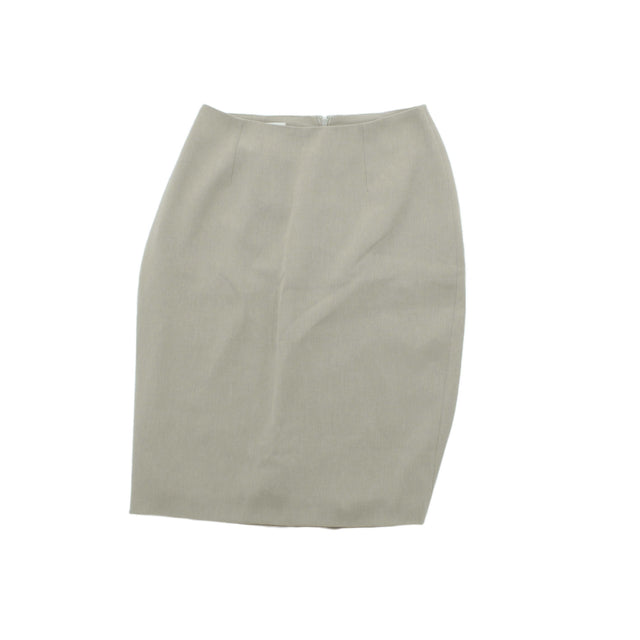 L.K. Bennett Women's Midi Skirt UK 8 Grey Polyester with Other