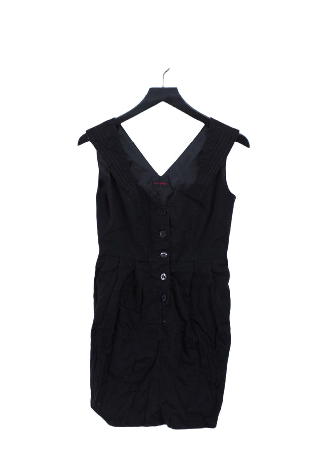 Miss Selfridge Women's Mini Dress UK 10 Black 100% Other