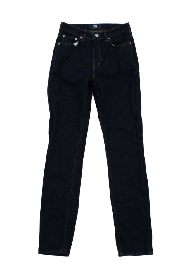 Wood Wood Women's Jeans W 26 in; L 32 in Blue 100% Cotton