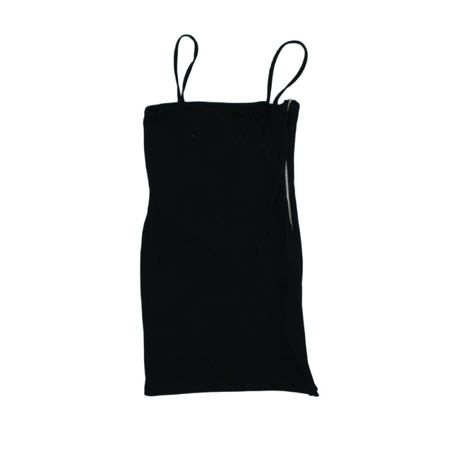 Collusion Women's Midi Dress UK 10 Black 100% Polyester