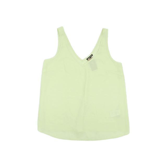 Warehouse Women's T-Shirt UK 12 Green 100% Polyester