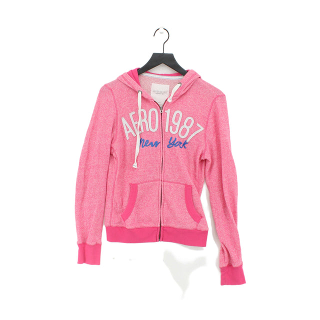 Aeropostale Women's Jacket L Pink 100% Other