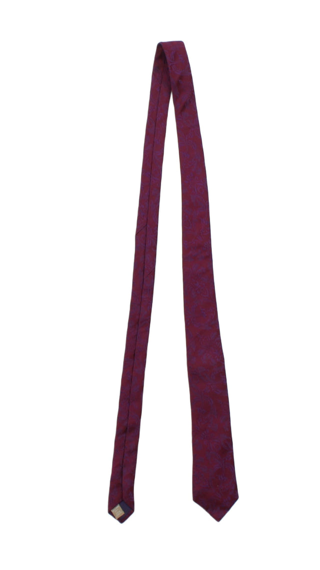 Paul Costelloe Men's Tie Purple 100% Silk