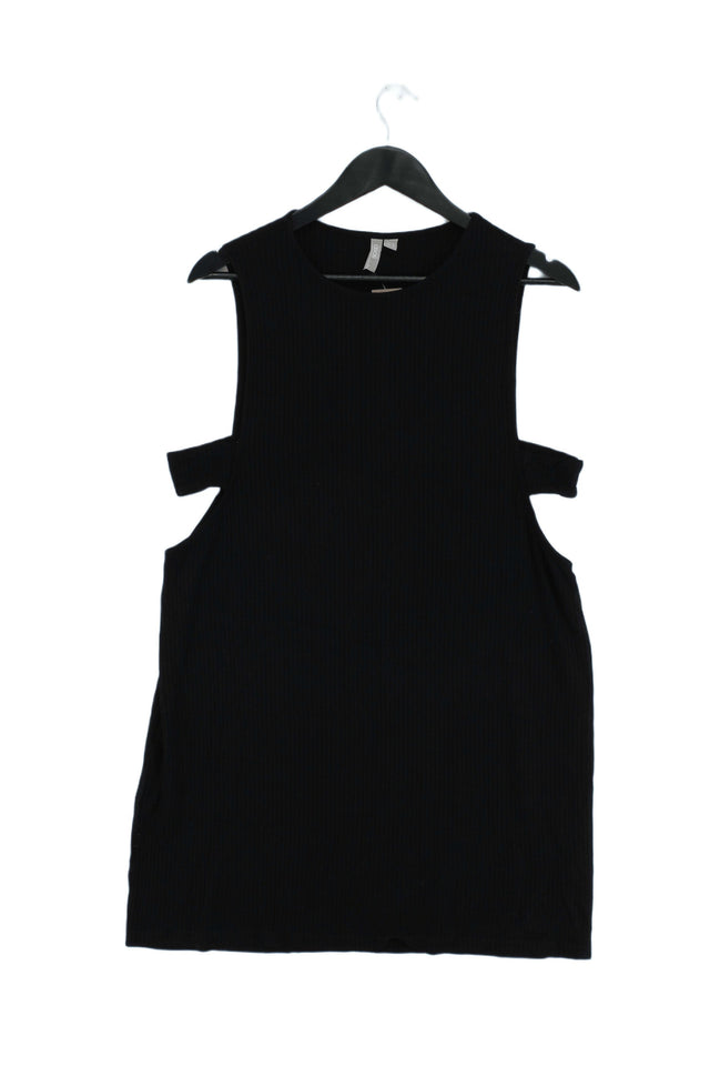 Asos Women's Mini Dress UK 12 Black 100% Viscose
