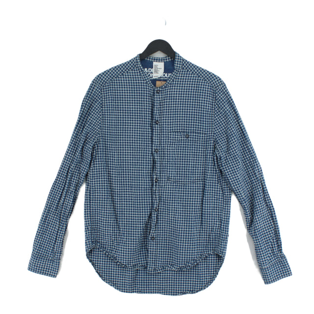 H&M Men's T-Shirt M Blue 100% Cotton