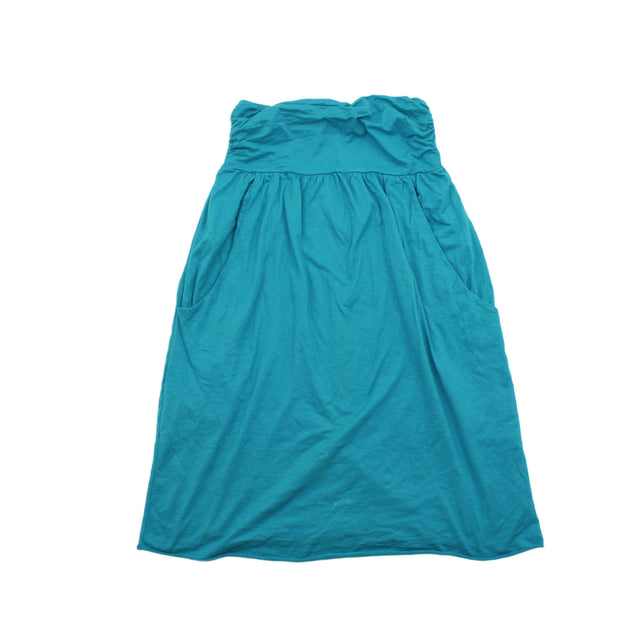 New Velvet Women's Mini Dress S Blue 100% Other