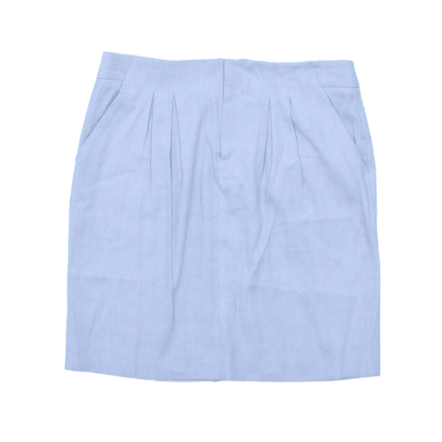 Comptoir Des Cotonniers Women's Mini Skirt UK 12 Tan Linen with Cotton, Other