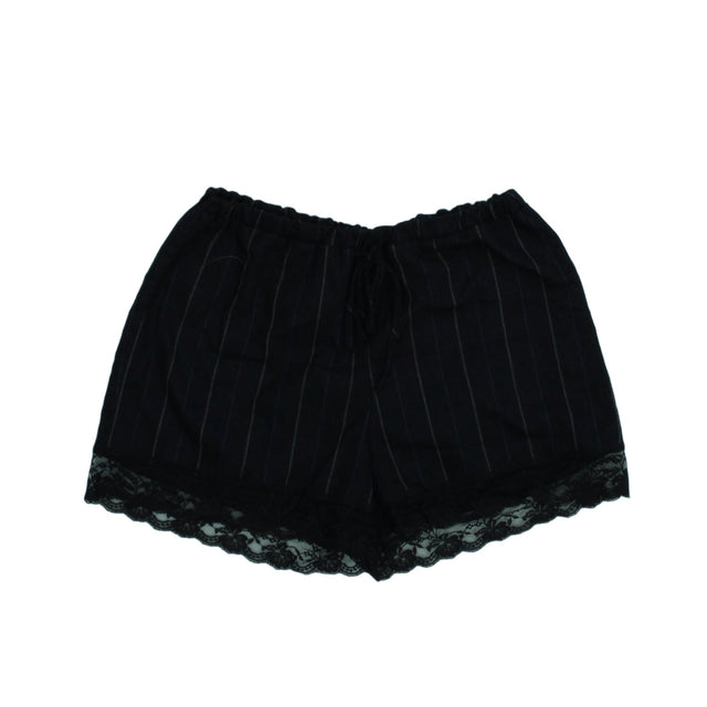 Missguided Women's Shorts UK 8 Black 100% Polyester