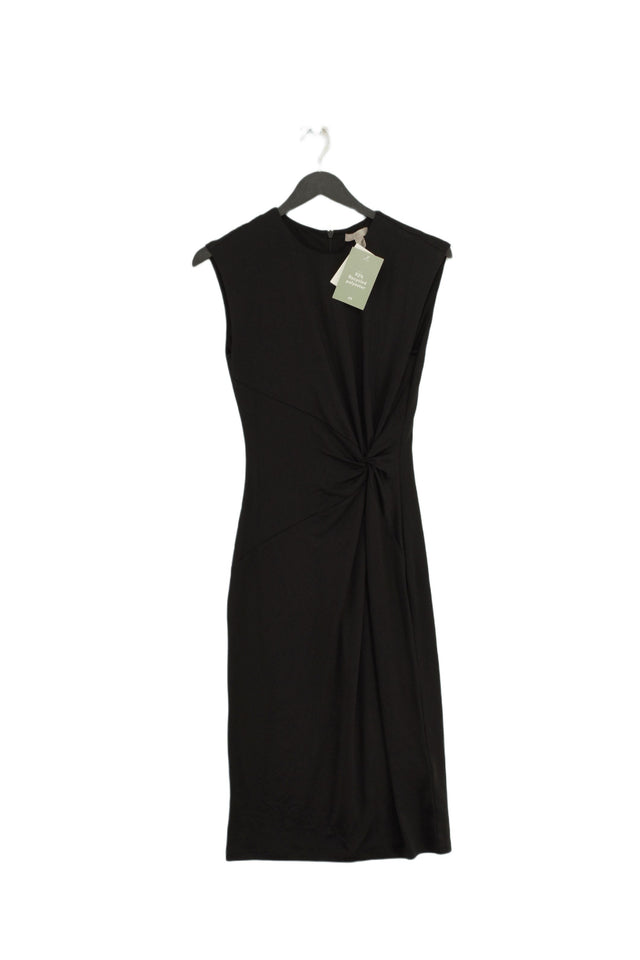 H&M Women's Midi Dress XS Black 100% Other