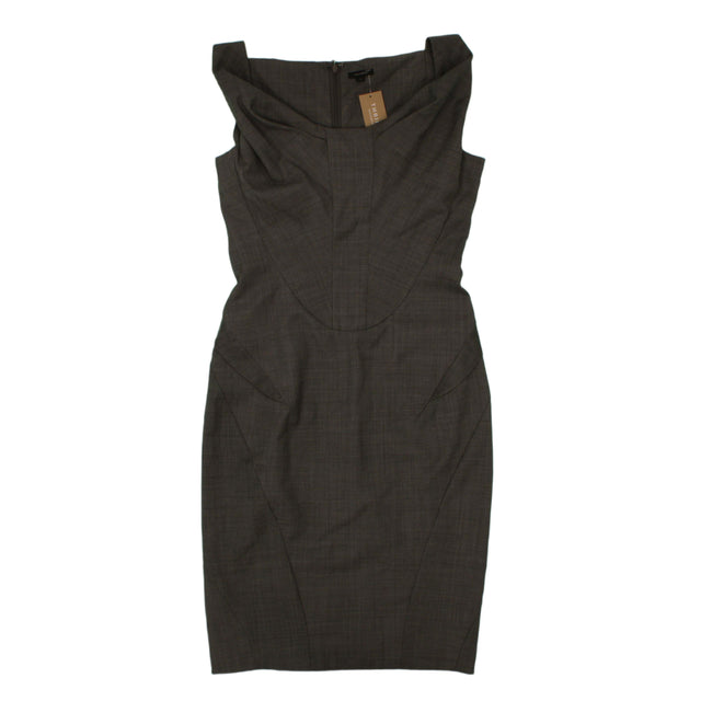 Full Circle Women's Mini Dress UK 10 Grey 100% Polyester