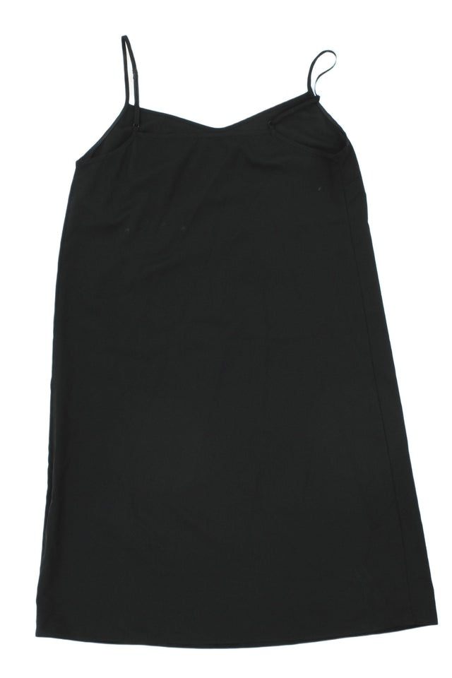 M & S Collection Women's Mini Dress UK 8 Black 100% Polyester
