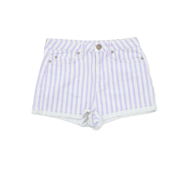 Topshop Women's Shorts W 30 in Purple 100% Other