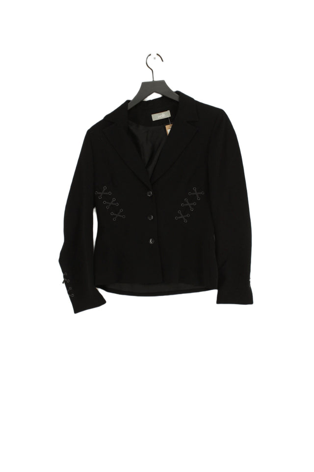 Wallis Women's Jacket UK 10 Black 100% Polyester