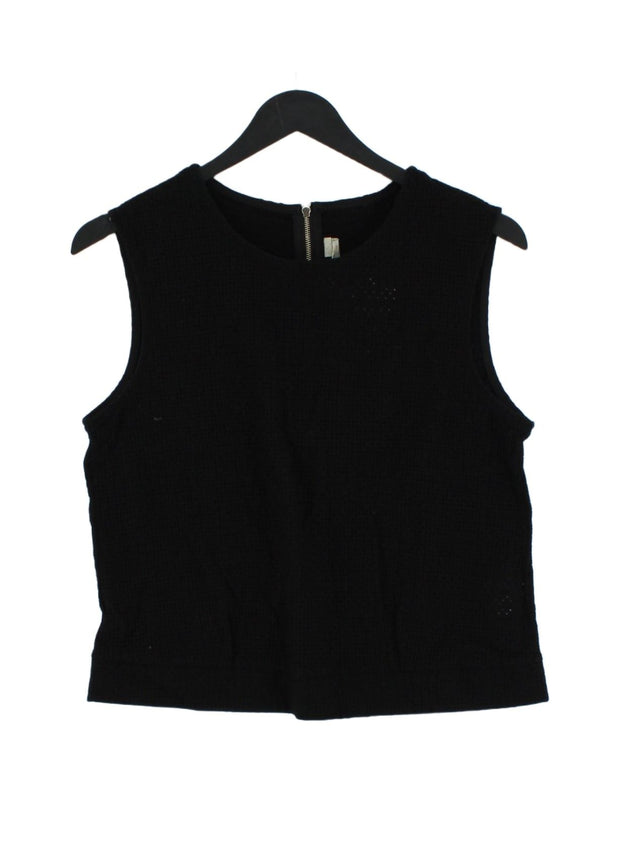 Emin&Paul Women's Top L Black 100% Cotton