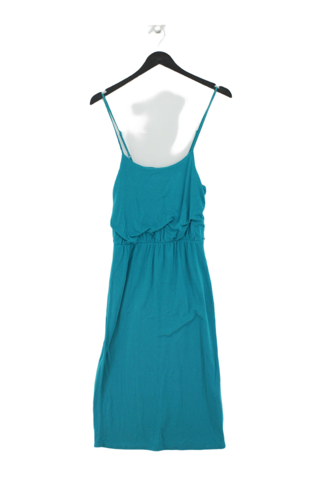 Oasis Women's Midi Dress XS Blue Viscose with Elastane