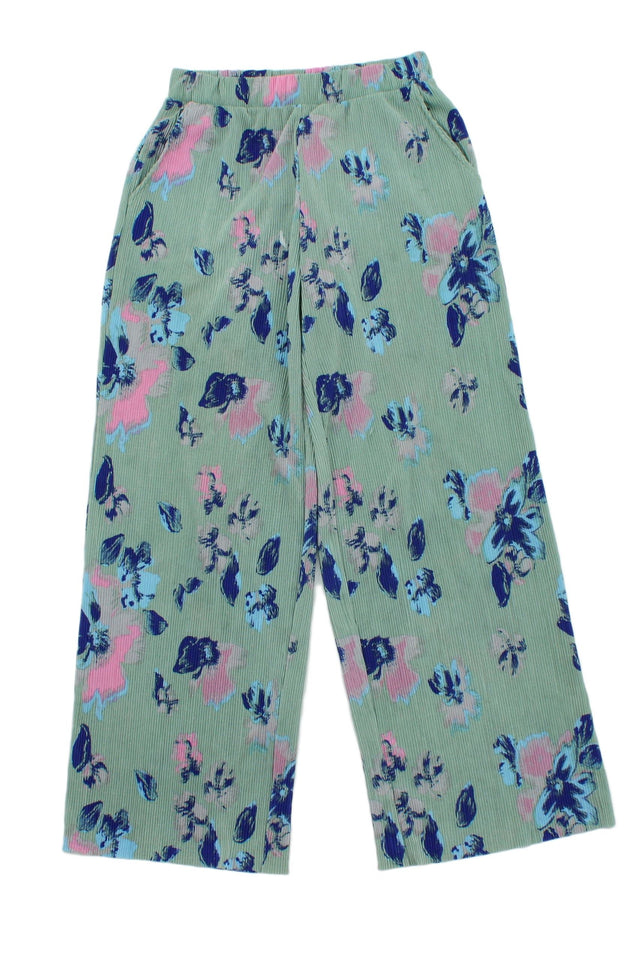 Jacqueline De Yong Women's Trousers S Green 100% Polyester