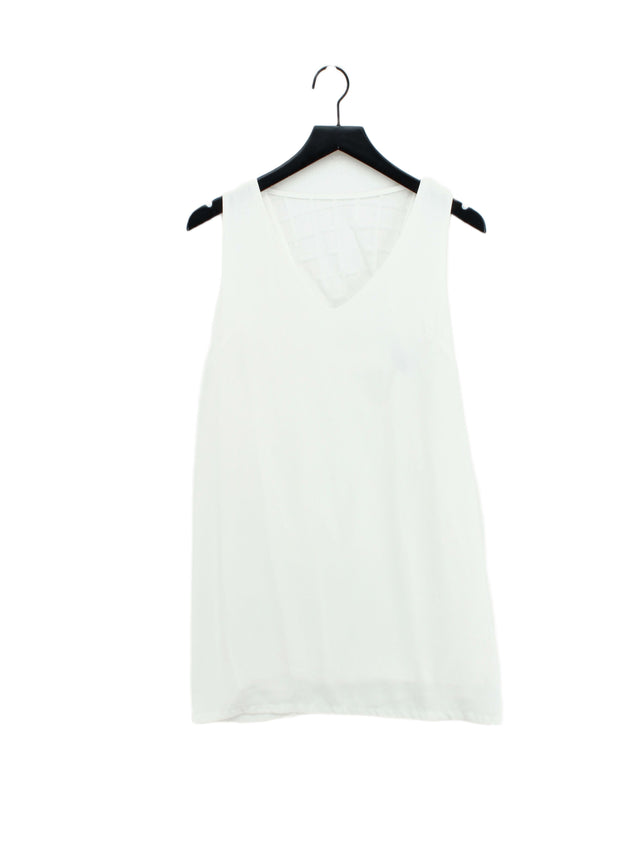 Missguided Women's Mini Dress UK 10 White 100% Polyester