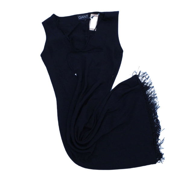 Giant Women's Midi Dress XS Black 100% Polyester