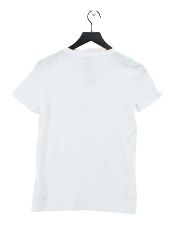 Miss Selfridge Women's T-Shirt UK 6 White 100% Polyester
