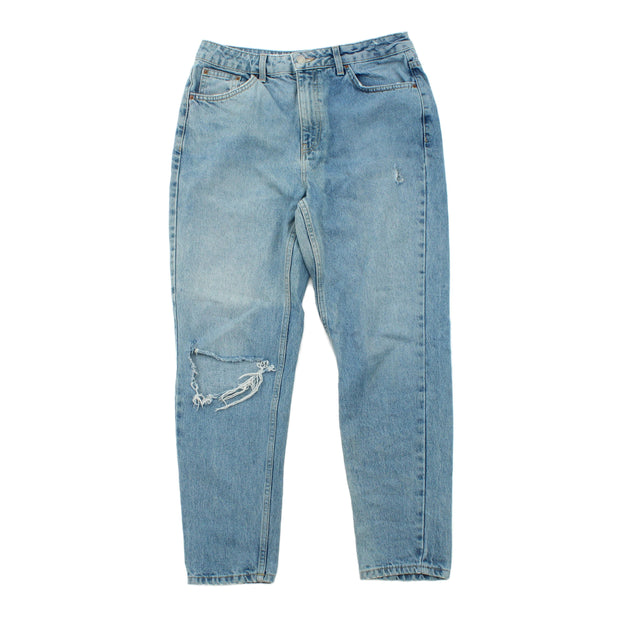 Topshop Men's Jeans W 30 in Blue 100% Cotton
