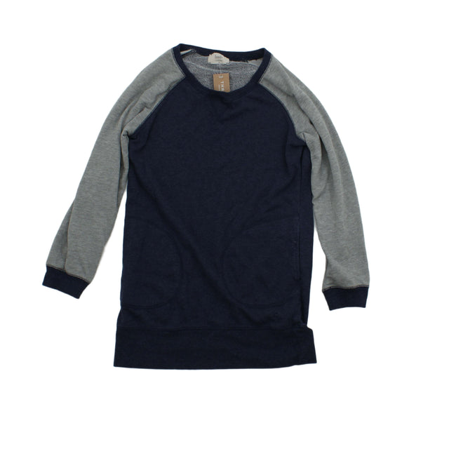 Hush Men's Jumper XS Blue Cotton with Polyester