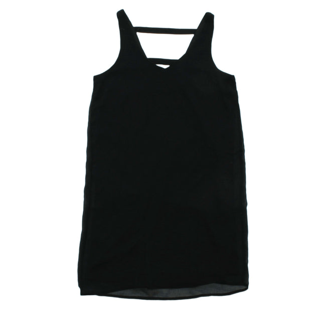 Jacqueline De Yong Women's Mini Dress UK 6 Black 100% Polyester