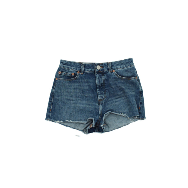 Asos Women's Shorts UK 8 Blue 100% Cotton