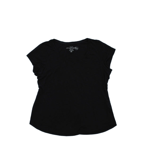 H&M Men's T-Shirt L Black 100% Cotton