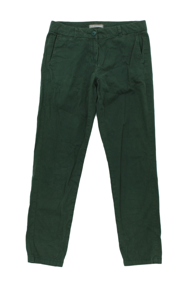 M&S Women's Trousers W 32 in; L 29 in Green 100% Other