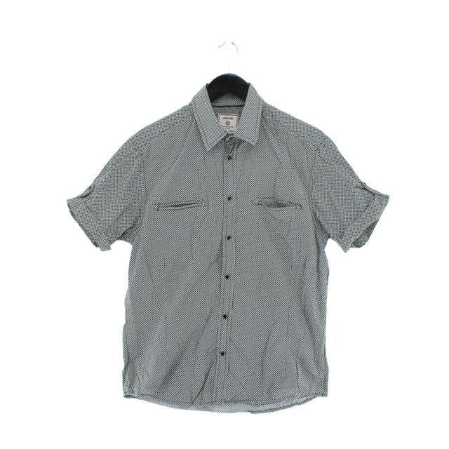 Jack & Jones Men's T-Shirt L Black 100% Cotton