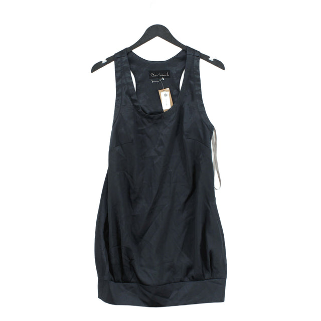 River Island Women's Mini Dress UK 10 Black Polyester with Elastane