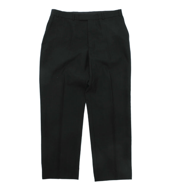 Ben Sherman Women's Trousers W 31 in Black 100% Polyester