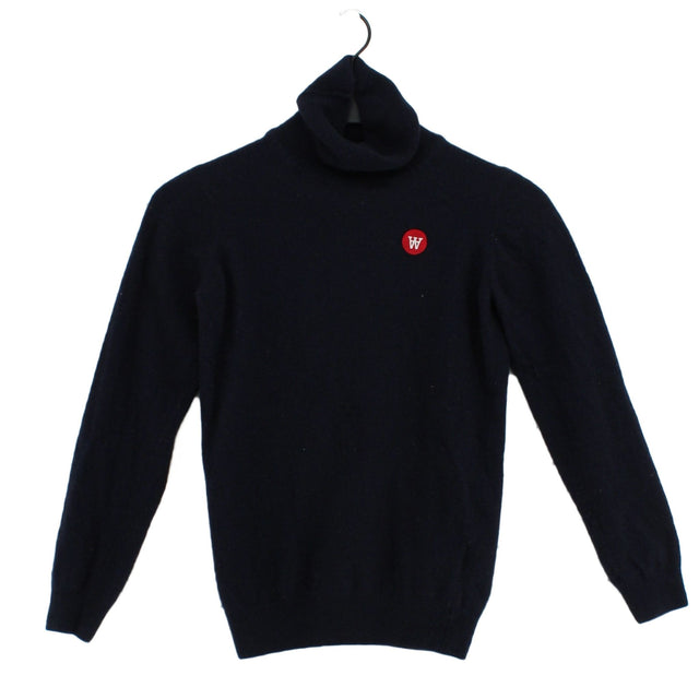 Wood Wood Men's Jumper XS Blue Wool with Polyamide