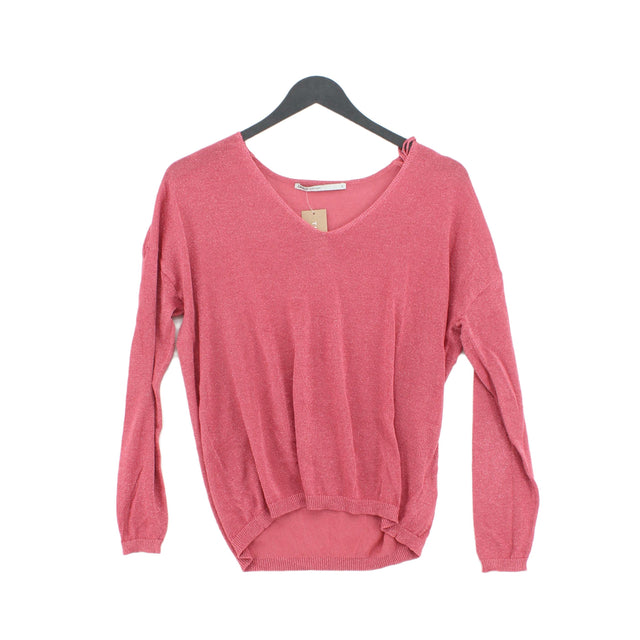 Only Women's Jumper S Pink Viscose with Other