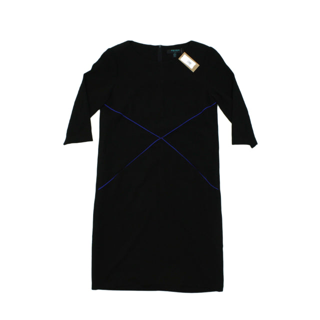 Fever Women's Midi Dress UK 10 Black 100% Other