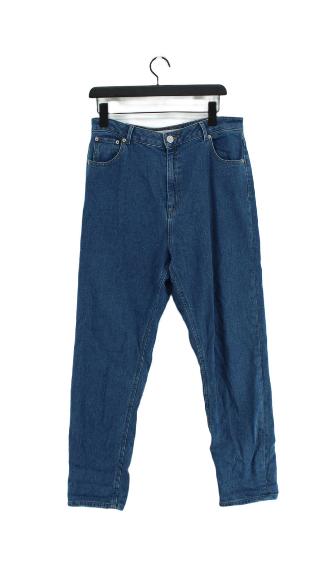 Asos Women's Jeans Blue Cotton with Elastane