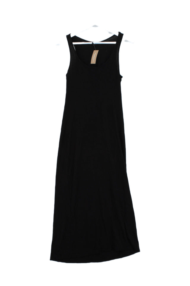 H&M Women's Maxi Dress XS Black 100% Viscose