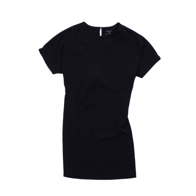 New Look Women's Mini Dress UK 10 Black 100% Other