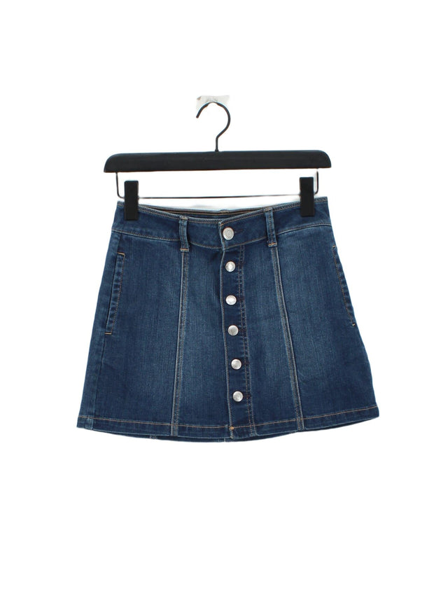 American Eagle Outfitter Women's Mini Skirt UK 4 Blue